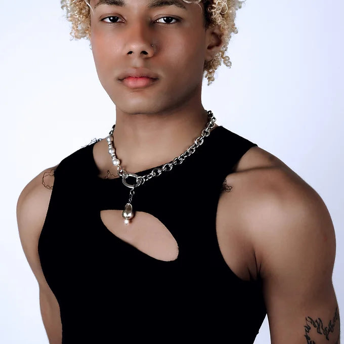 Collier Keshi fait main