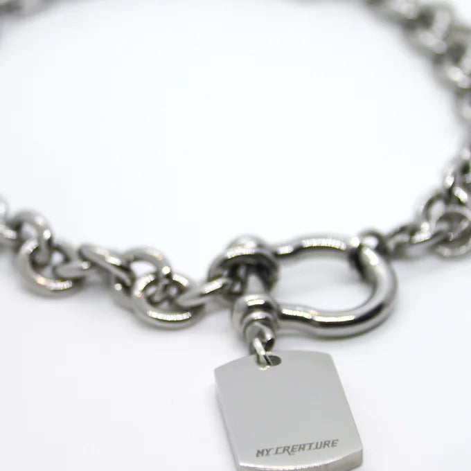 Collier avec gros fermoir fait main